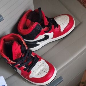 Kids Red and Black Sneakers